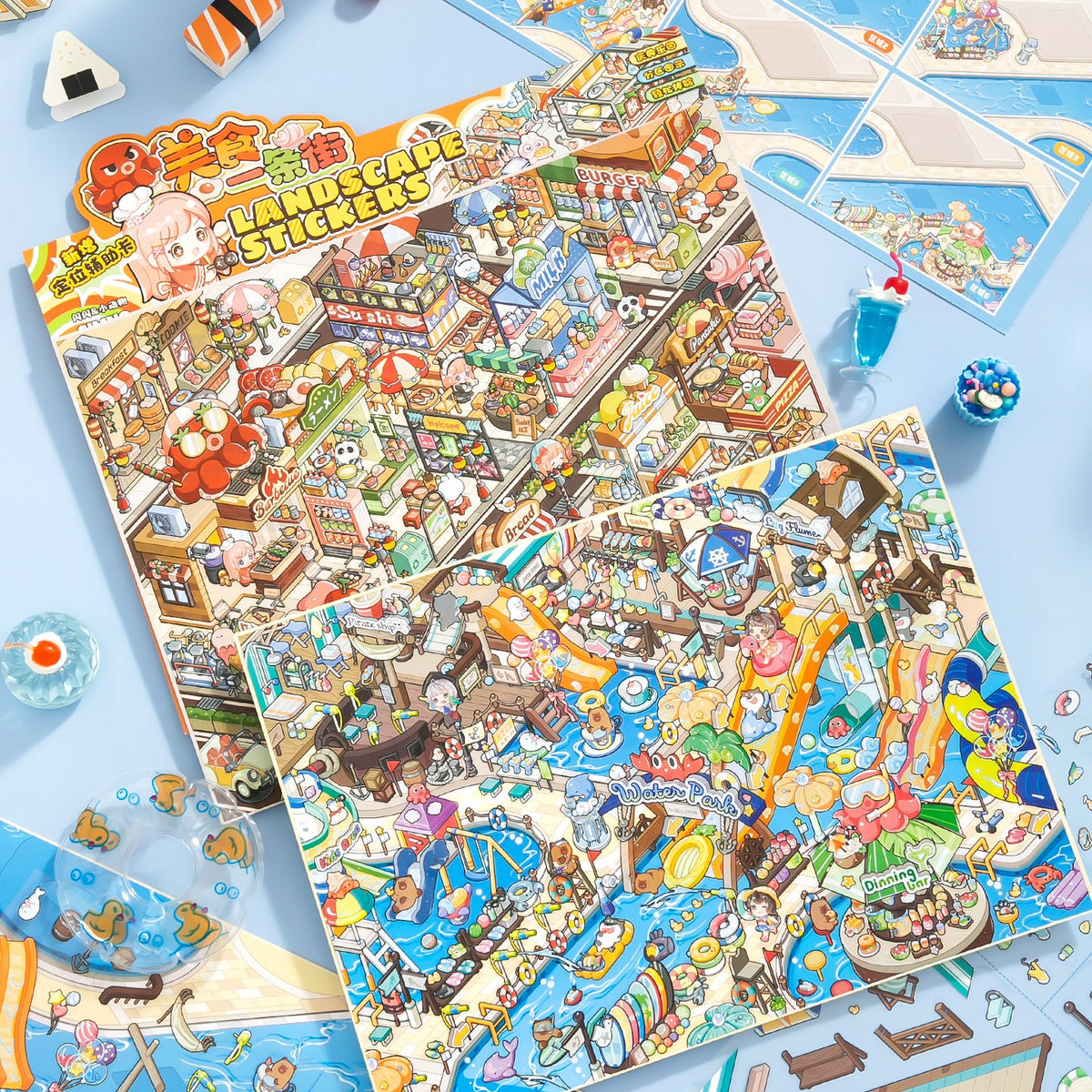 Slow Immersive Builds Scene Stickers (Advanced)