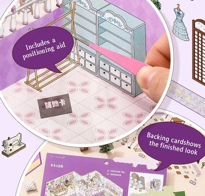 [Atelier] XL Series Isometric Scene Stickers