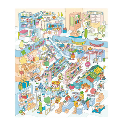 [Colourful Supermarket] Midi Series Scene Stickers
