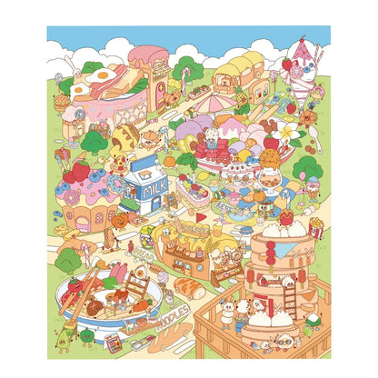 [Gourmet Island] Midi Series Scene Stickers