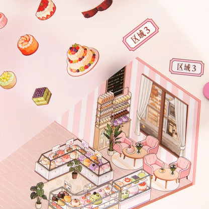 [Cake Boutique] XL Series Isometric Scene Stickers