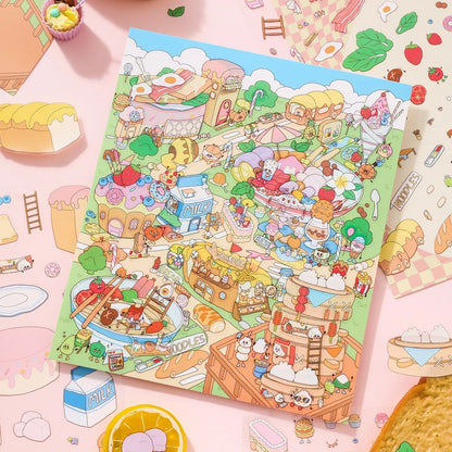 [Gourmet Island] Midi Series Scene Stickers