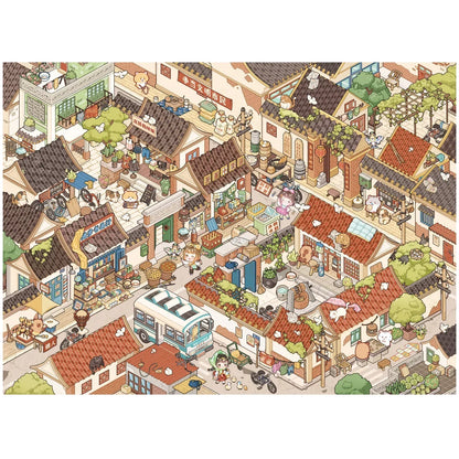[Hutong Alley] XL Series Isometric Scene Stickers