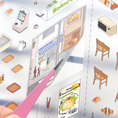 [Convenience Store] XL Series Isometric Scene Stickers