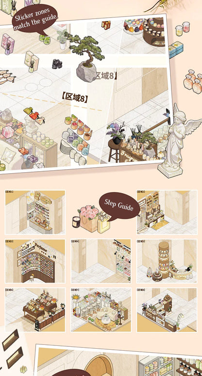 [Perfume Shop] XL Series Isometric Scene Stickers