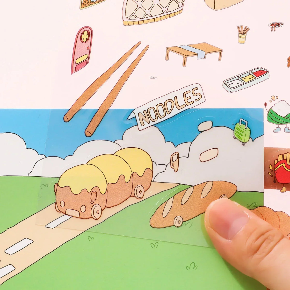 [Gourmet Island] Midi Series Scene Stickers
