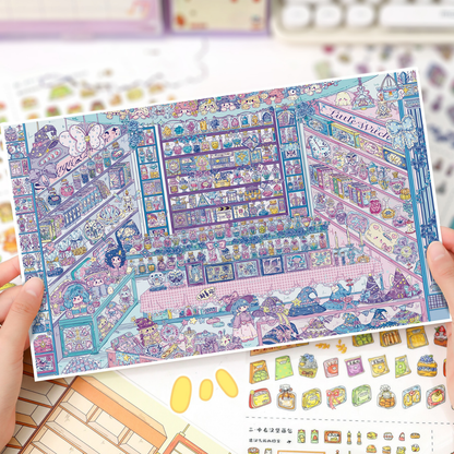 [Witchlight Emporium] XL Series Isometric Scene Stickers