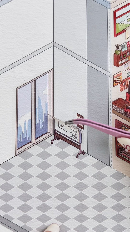 [Working Diary] Interactive 2-in-1 Isometric Scene Stickers